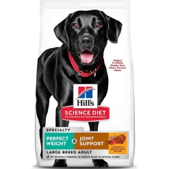 Outlet Adult Perfect Weight & Joint Support Large Breed Dry Dog Food Chicken Recipe Food Dry, Wet, Freeze Dried, Etc.