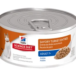 Outlet Adult 7+ Savory Turkey Canned Cat Food Wet Food Cans, Pouches, Tetra Paks, Etc.