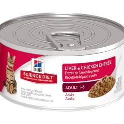 New Adult Liver & Chicken Canned Cat Food Wet Food Cans, Pouches, Tetra Paks, Etc.
