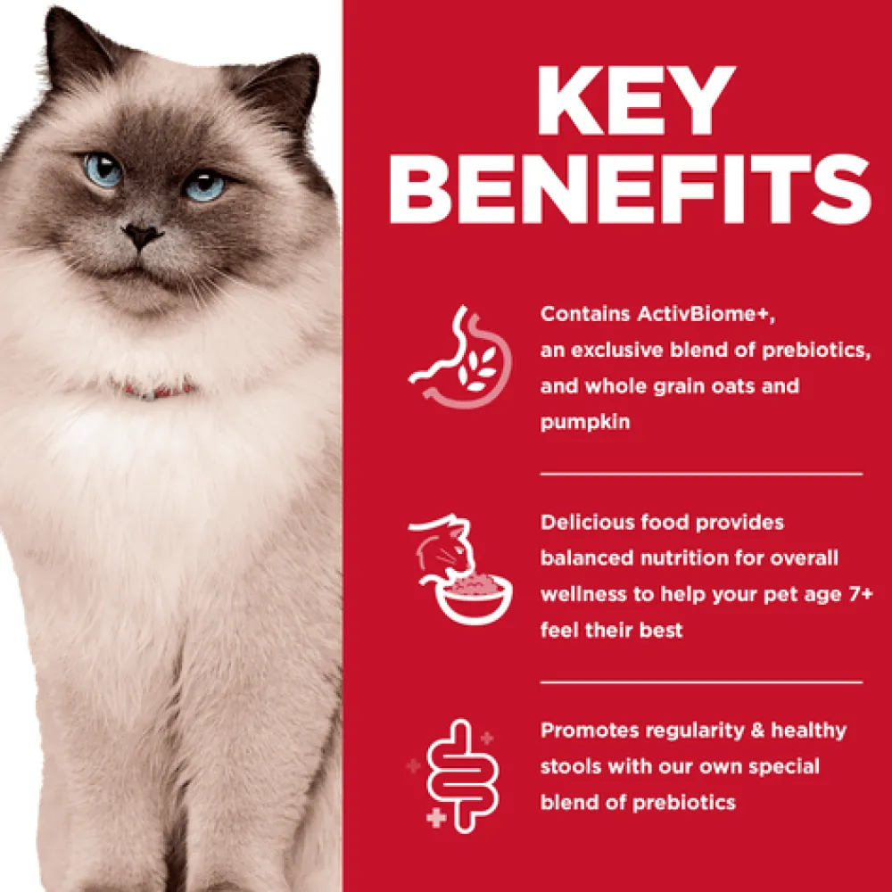 Hot Adult 7+ Perfect Digestion Chicken, Barley & Whole Oats Recipe Cat Food Dry Food Dry Cat Food