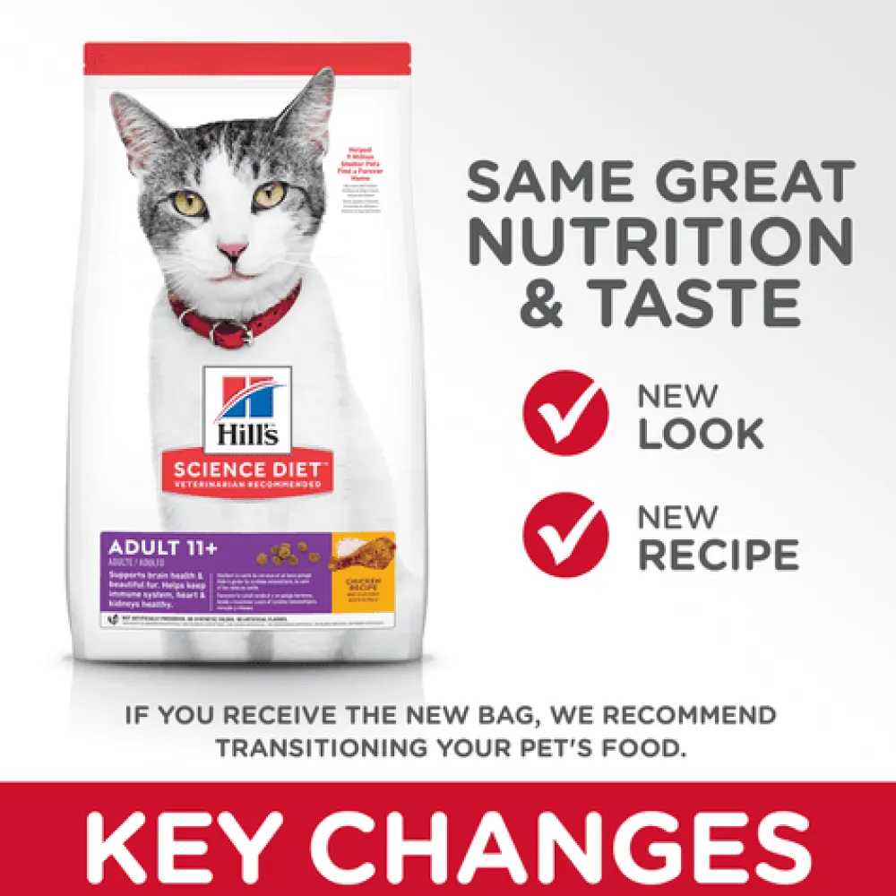 Hot Adult 11+ Chicken Recipe cat food Dry Food Dry Cat Food