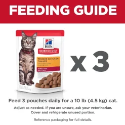 Sale Adult Wet Cat Food, Chicken, 79g pouch Wet Food Cans, Pouches, Tetra Paks, Etc.