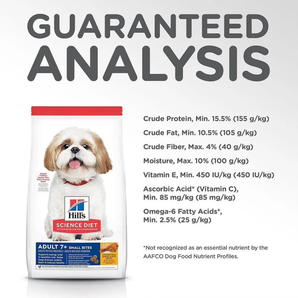 Hot Adult 7+ Small Bites Chicken Meal, Barley & Rice Recipe Dry Dog Food Food Dry, Wet, Freeze Dried, Etc.