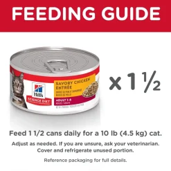 Discount Adult Savory Chicken Canned Cat Food Wet Food Cans, Pouches, Tetra Paks, Etc.
