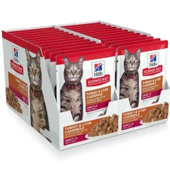 New Adult Wet Cat Food, Turkey & Liver, 79g pouch Wet Food Cans, Pouches, Tetra Paks, Etc.