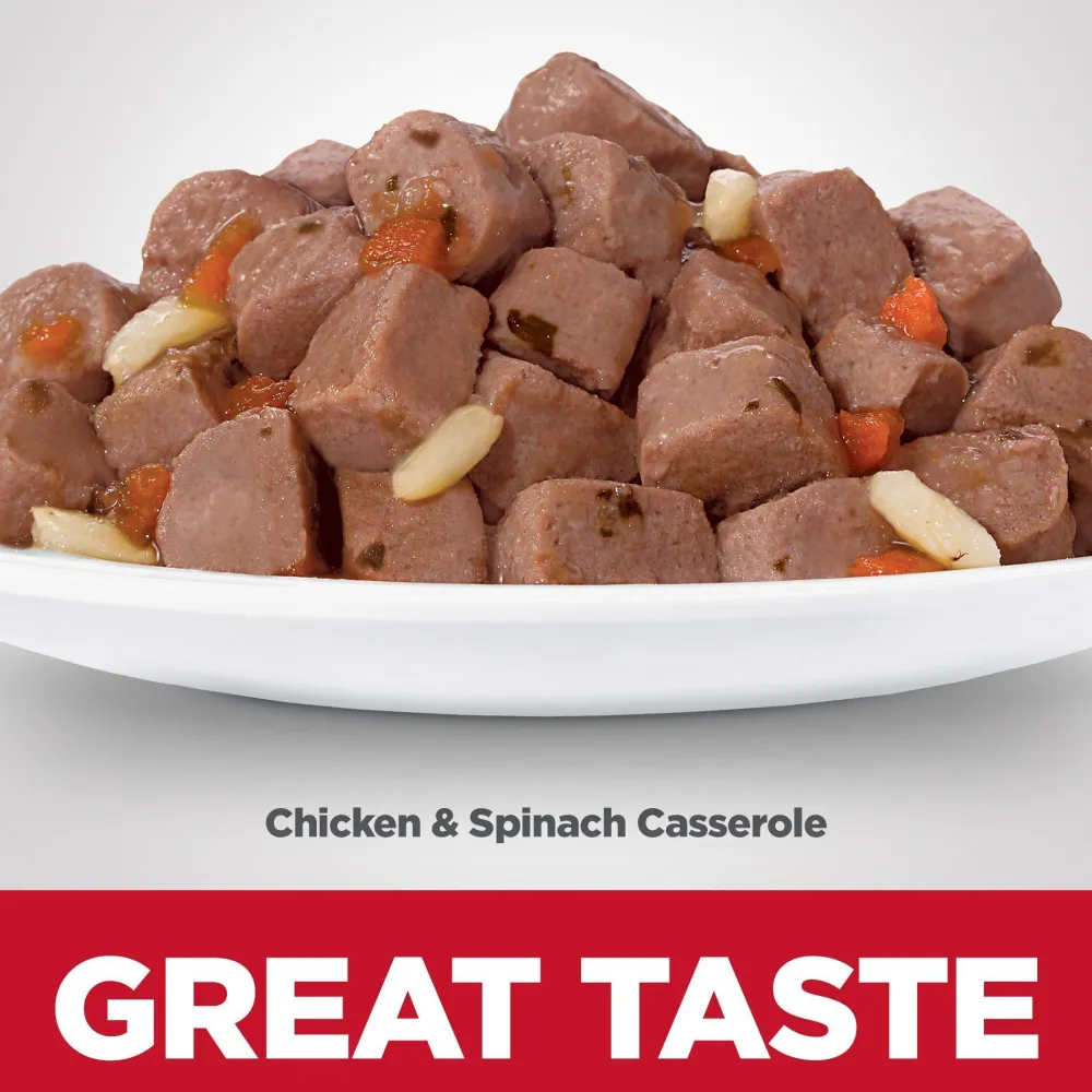 Hot Adult Wet Cat Food, Chicken & Spinach, 79g pouch Wet Food Cans, Pouches, Tetra Paks, Etc.