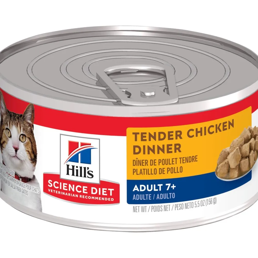 Best Canned Cat Food Tender Dinners Adult Chicken 7+ Wet Food Cans, Pouches, Tetra Paks, Etc.