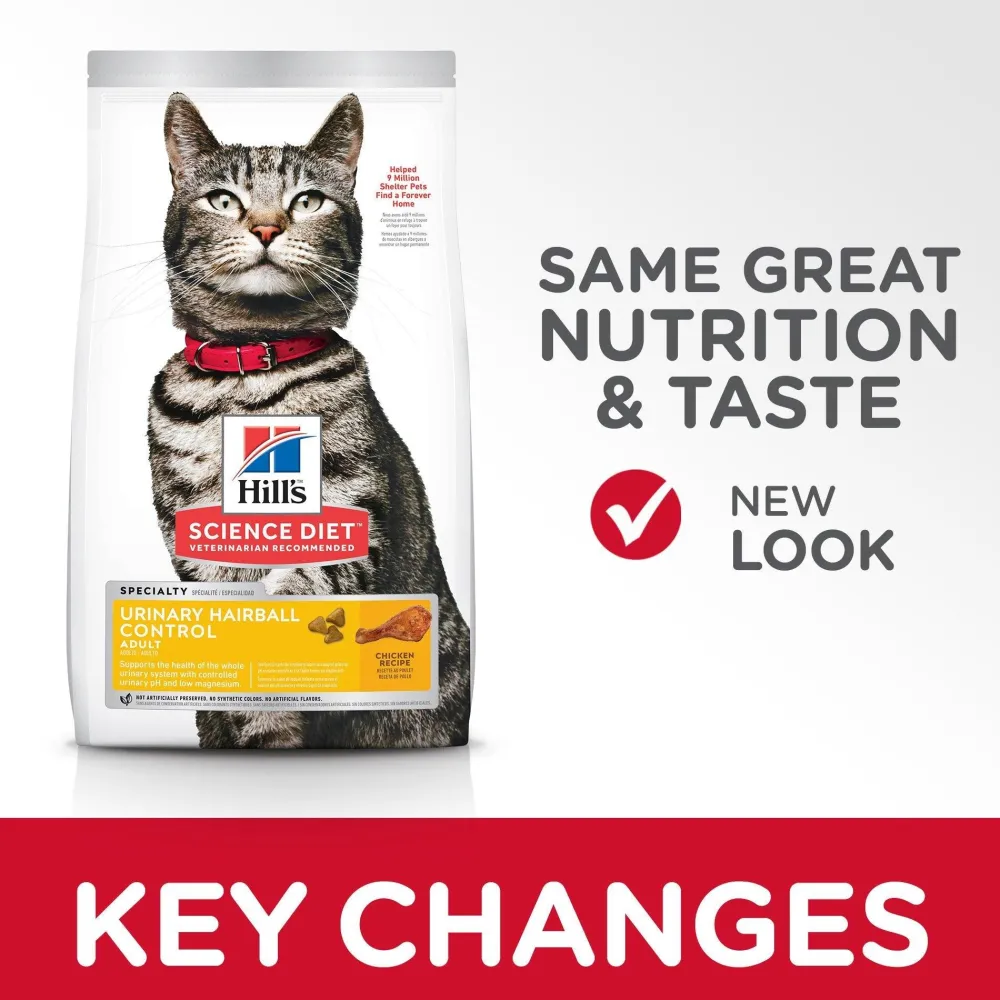 Sale Dry Cat Food Adult Urinary & Hairball Control Chicken Recipe Dry Food Dry Cat Food