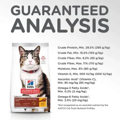 Outlet Dry Cat Food, Adult, Hairball Control, Chicken Recipe Dry Food Dry Cat Food