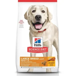 Hot Dry Dog Food, Adult, Large Breed, Light, Chicken Meal & Barley Recipe for Healthy Weight & Weight Management Food Dry, Wet, Freeze Dried, Etc.