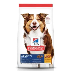 Sale Dry Dog Food, Adult 7+ for Senior Dogs, Chicken Meal, Barley & Brown Rice Recipe Food Dry, Wet, Freeze Dried, Etc.