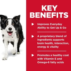 New Dry Dog Food, Adult 7+, Senior Vitality, Chicken & Rice Recipe Food Dry, Wet, Freeze Dried, Etc.