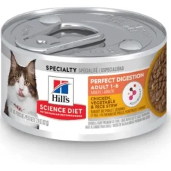 Online Perfect Digestion Chicken, Vegetable & Rice Stew Adult Canned Cat Food Wet Food Cans, Pouches, Tetra Paks, Etc.