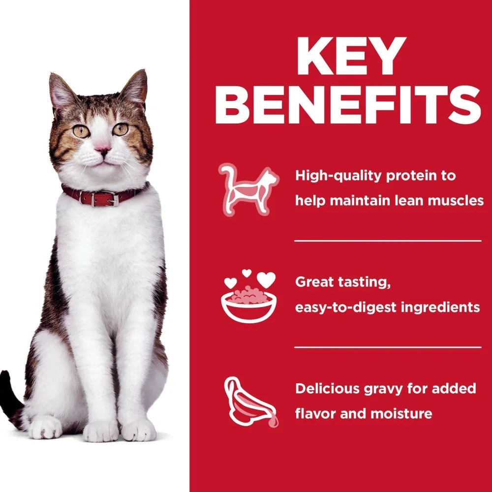 Discount Senior 7+ Wet Cat Food Pouch Variety Pack, Chicken and Tuna 79g pouch Wet Food Cans, Pouches, Tetra Paks, Etc.