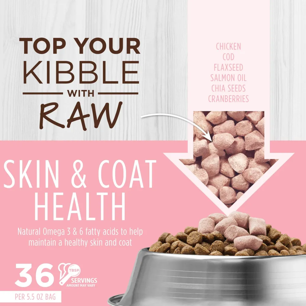 Best Cat Raw Boost Freeze Dried Mixers Skin & Coat Dry Food Dry Cat Food