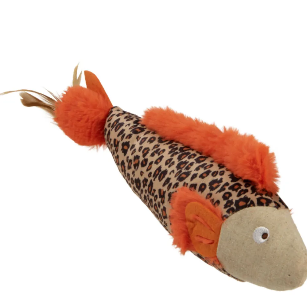 Discount Cat Fin Frenzy Crinkle Plush Kicker Supplies Collars, Scratchers, Toys, Etc.