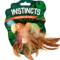 Sale Cat Love Mates Feathery Plush HappyNip 2 Pack Supplies Collars, Scratchers, Toys, Etc.
