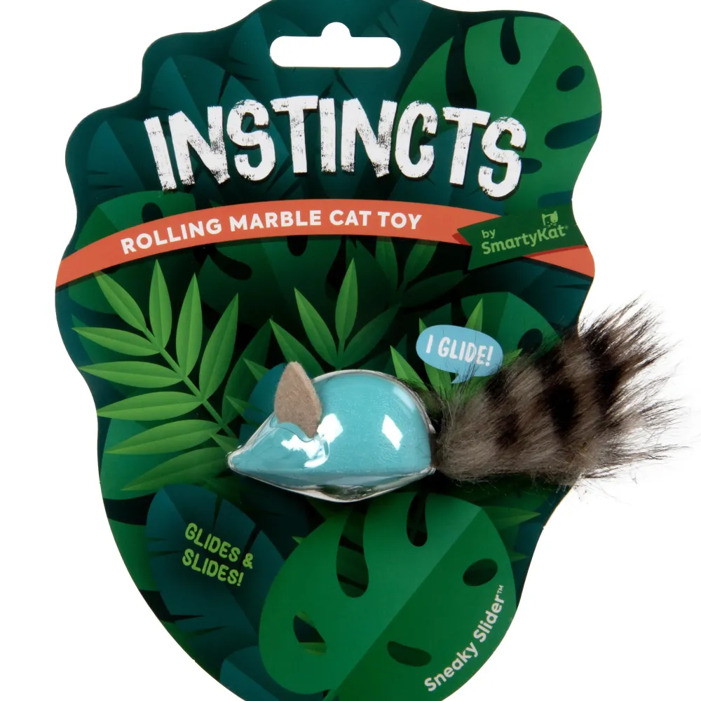 Hot Cat Sneaky Sliderrollinmarble Raccoon Supplies Collars, Scratchers, Toys, Etc.