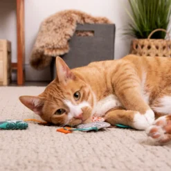 Fashion Cat Tricky Teahappy Nip Toss & Bat Pk Supplies Collars, Scratchers, Toys, Etc.