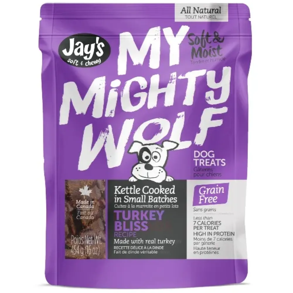 Outlet Jay's My Mighty Wolf Dog Treats Turkey Treats Treats & Chews
