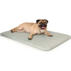 Best K & H Cool Bed III Grey Supplies Leashes, Collars, Beds, Flea & Tick, Etc.