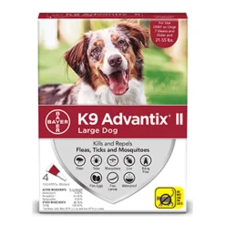 Discount K9 Advantix II Large Dogs Supplies Leashes, Collars, Beds, Flea & Tick, Etc.
