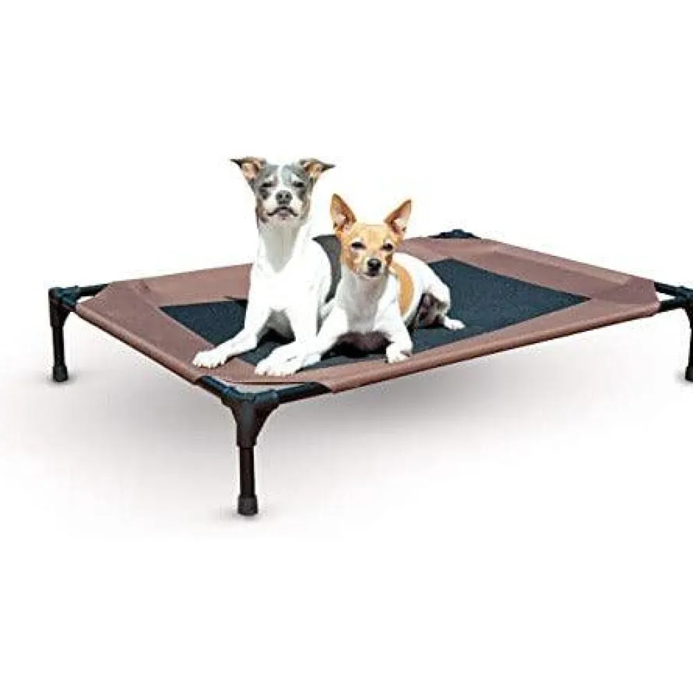 Outlet K&H Dog Cot Chocolate - In Store Only Supplies Leashes, Collars, Beds, Flea & Tick, Etc.