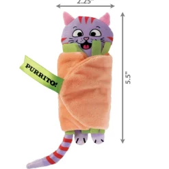Discount Cat Toy Pull-A-Partz Purrito Supplies Collars, Scratchers, Toys, Etc.