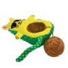 Outlet Cat Toy Wrangler Avocado Supplies Collars, Scratchers, Toys, Etc.
