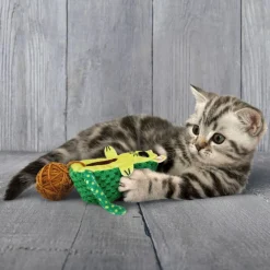 Outlet Cat Toy Wrangler Avocado Supplies Collars, Scratchers, Toys, Etc.