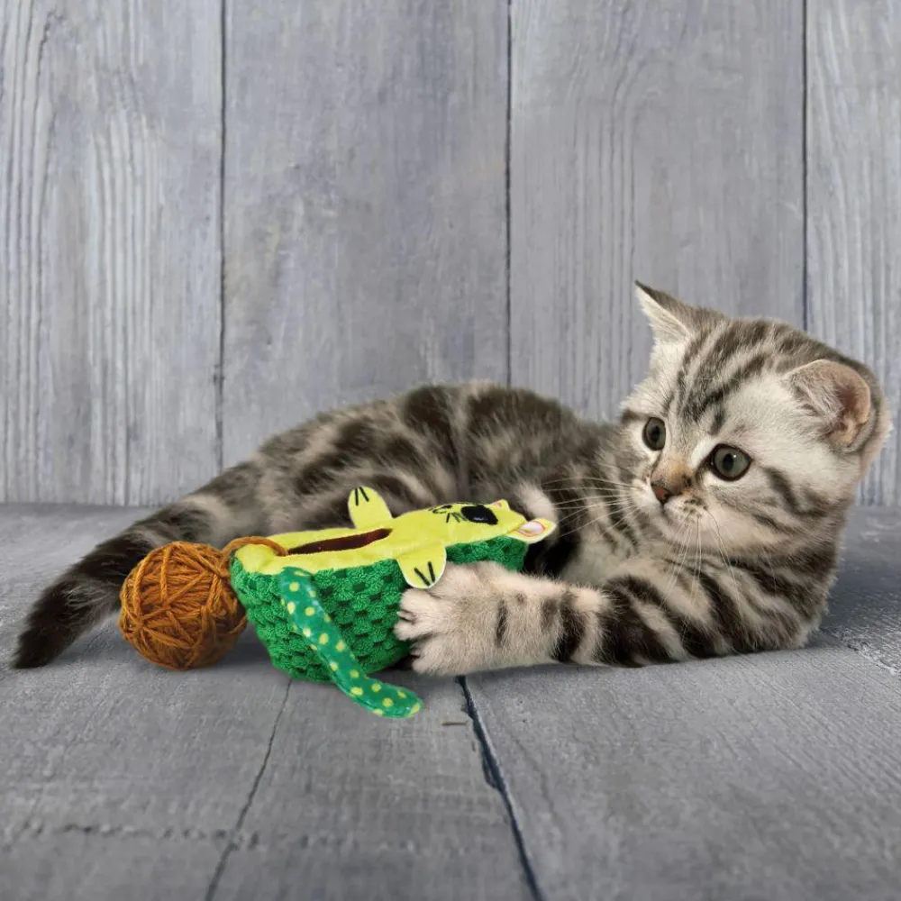 Outlet Cat Toy Wrangler Avocado Supplies Collars, Scratchers, Toys, Etc.