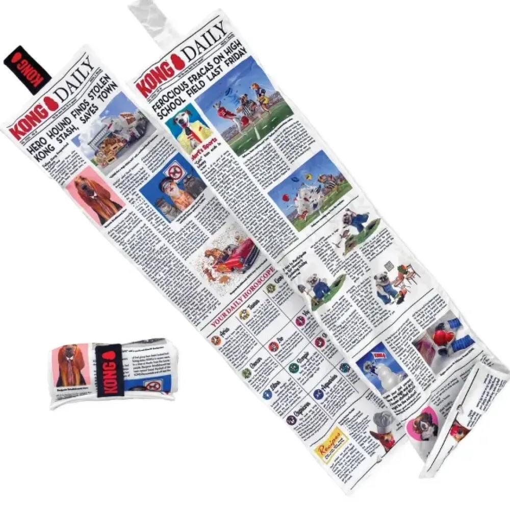 Hot Dog Daily Newspaper Supplies Leashes, Collars, Beds, Flea & Tick, Etc. | Toys Interactive, Plush, Etc.