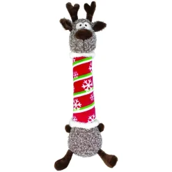 Hot Holiday Dog Holiday Shakers Reindeer Assorted Supplies Leashes, Collars, Beds, Flea & Tick, Etc. | Toys Interactive, Plush, Etc.