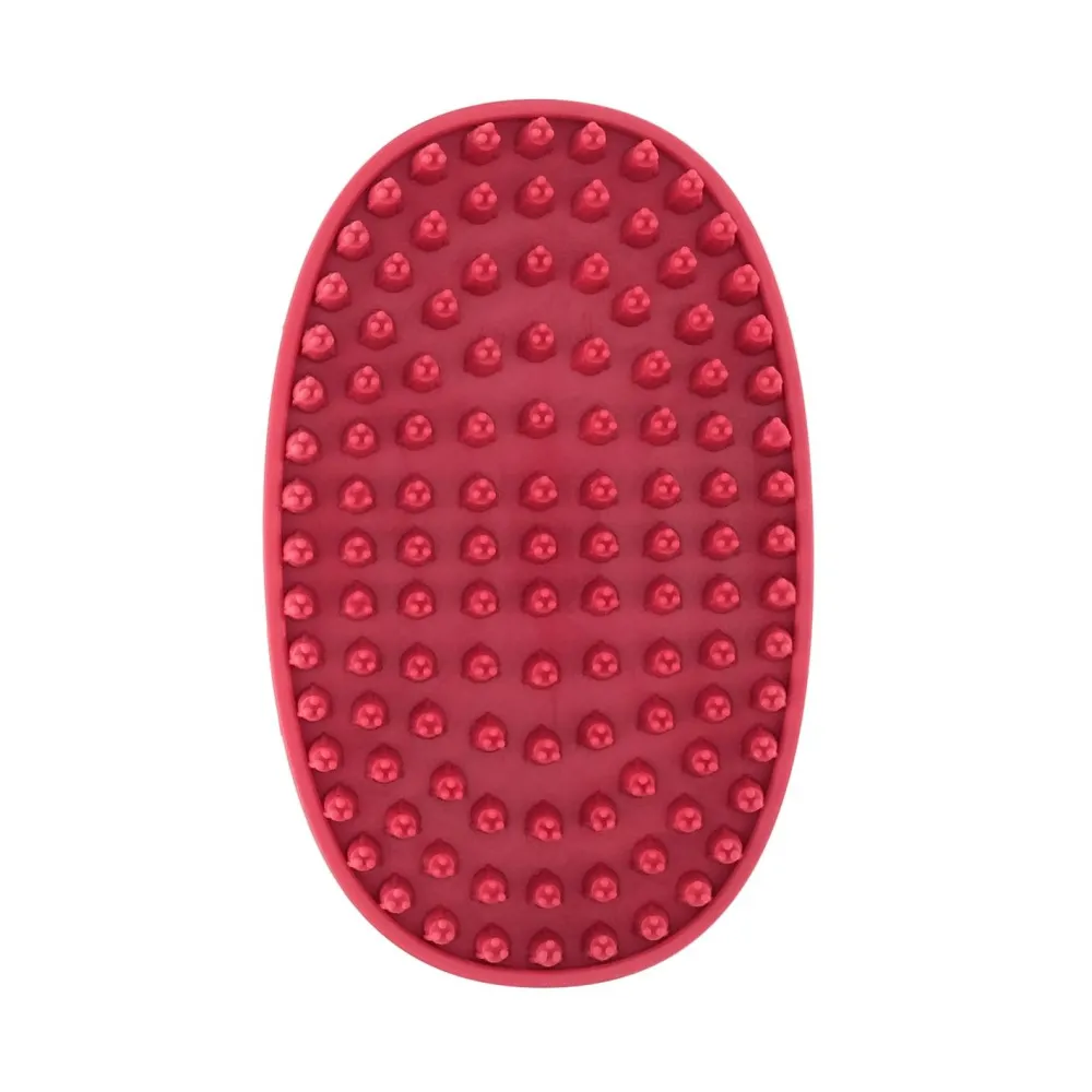 Hot Essentials Rubber Grooming Handle Brush For Dogs Supplies Leashes, Collars, Beds, Flea & Tick, Etc.