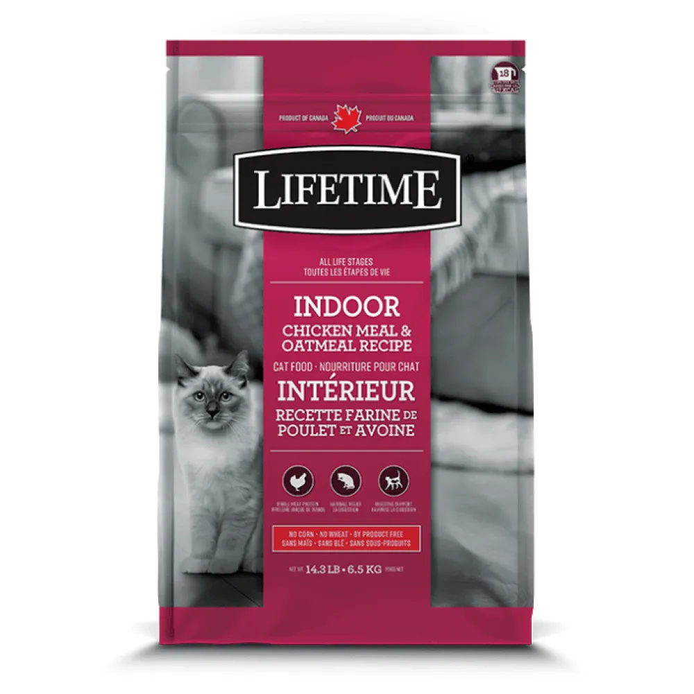 Fashion Cat Food Adult Indoor Chicken & Oatmeal Dry Food Dry Cat Food