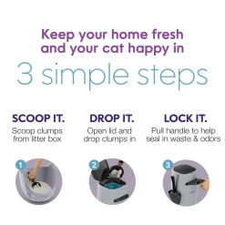 Outlet Litter Genie (Locker) Design Plus Pail Supplies Collars, Scratchers, Toys, Etc.