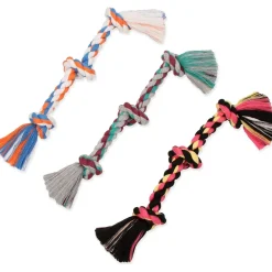 Sale Mammoth Rope Bone 3 Knot Tug Supplies Leashes, Collars, Beds, Flea & Tick, Etc. | Toys Interactive, Plush, Etc.