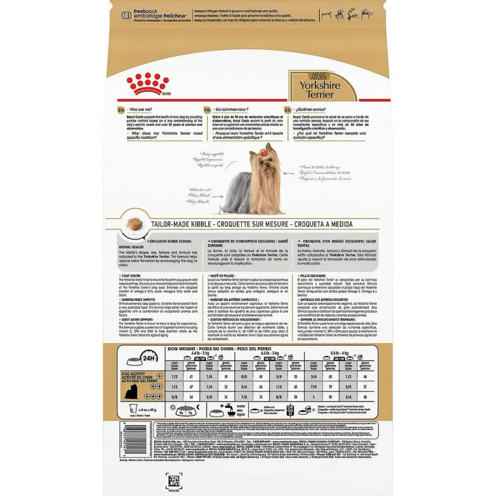 Online Max Value Pack: Yorkshire Terrier Adult Dry Food 4.5 Kg + Greenies Teenie Dental Dog Treats 1.02 Kg Food Dry, Wet, Freeze Dried, Etc.