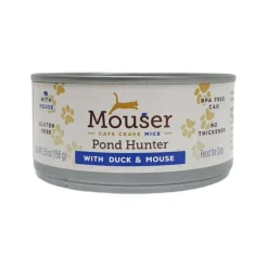 Fashion Pond Hunter With Duck and Mouse Canned Cat Food Wet Food Cans, Pouches, Tetra Paks, Etc.