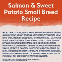 New Grain Free Salmon & Sweet Potato Small Breed Dog Food Food Dry, Wet, Freeze Dried, Etc.