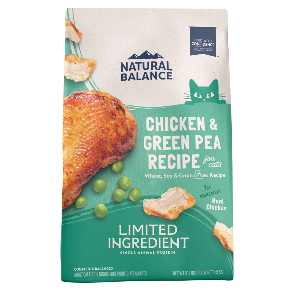Best L.I.D. Cat Food Chicken & Green Pea Recipe Dry Food Dry Cat Food
