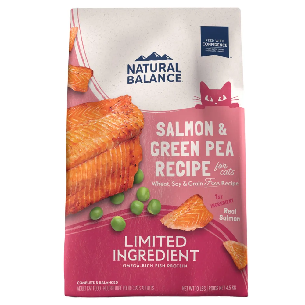 Online L.I.D. Cat Food Salmon & Green Pea Recipe Dry Food Dry Cat Food