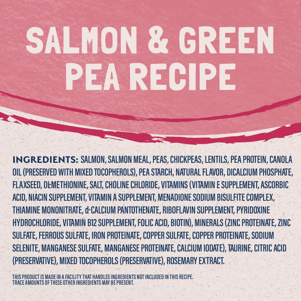 Online L.I.D. Cat Food Salmon & Green Pea Recipe Dry Food Dry Cat Food