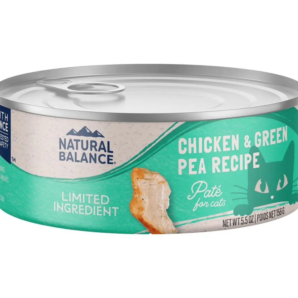 Outlet L.I.D. Limited Ingredient Diets Chicken & Green Pea Formula Grain-Free Canned Cat Food Wet Food Cans, Pouches, Tetra Paks, Etc.
