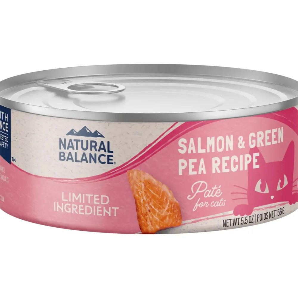 Best L.I.D. Limited Ingredient Diets Salmon & Green Pea Formula Grain-Free Canned Cat Food Wet Food Cans, Pouches, Tetra Paks, Etc.