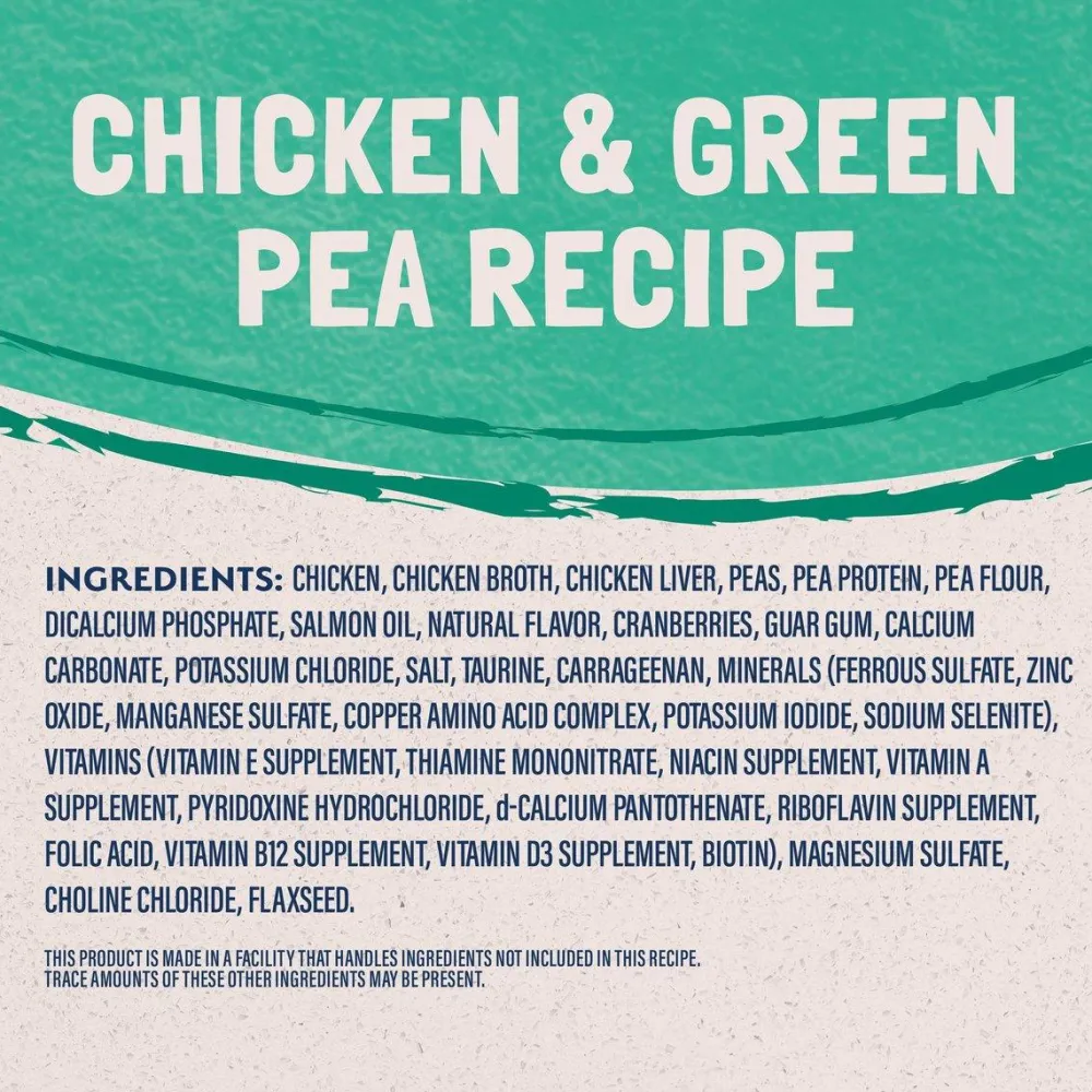 Outlet L.I.D. Limited Ingredient Diets Chicken & Green Pea Formula Grain-Free Canned Cat Food Wet Food Cans, Pouches, Tetra Paks, Etc.