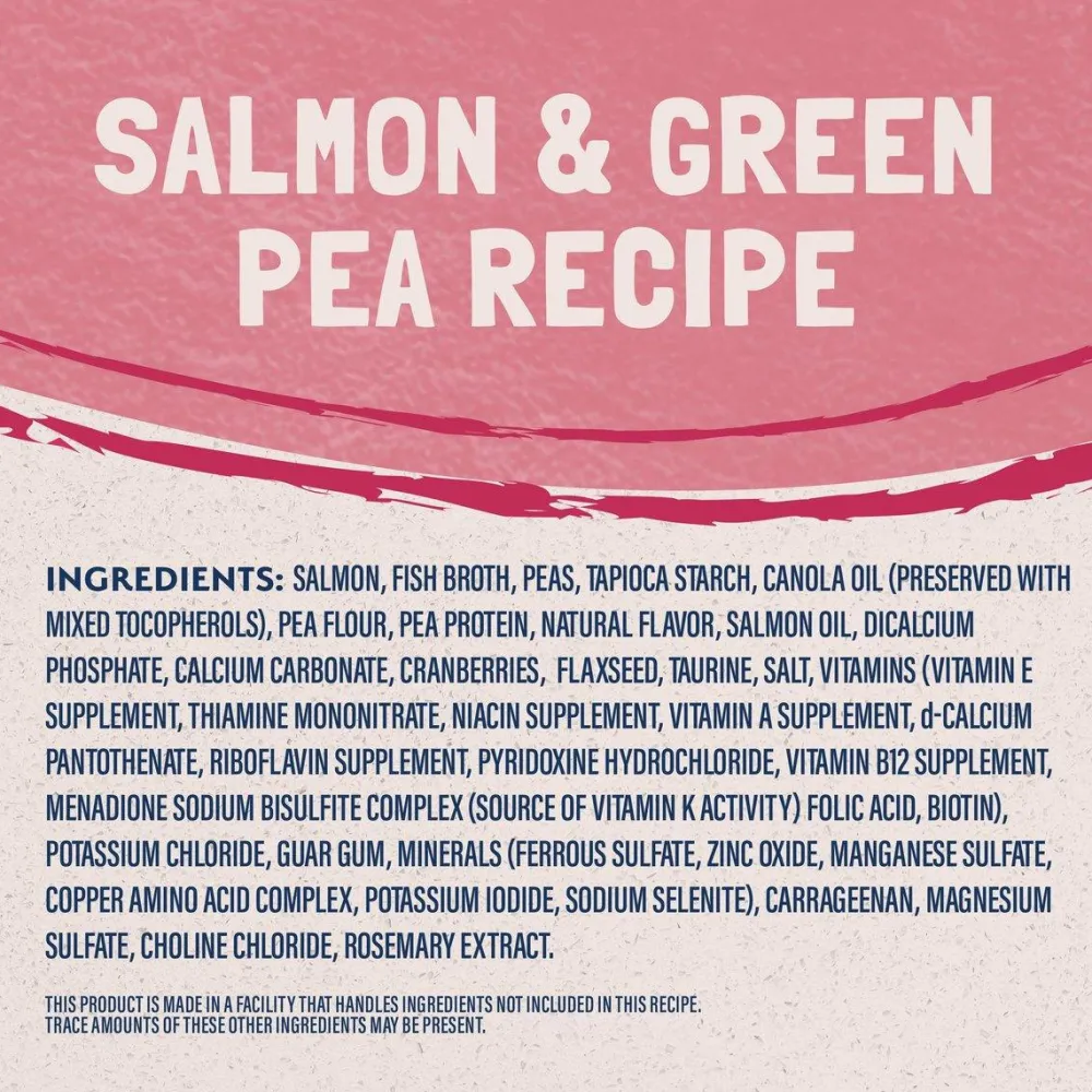 Best L.I.D. Limited Ingredient Diets Salmon & Green Pea Formula Grain-Free Canned Cat Food Wet Food Cans, Pouches, Tetra Paks, Etc.