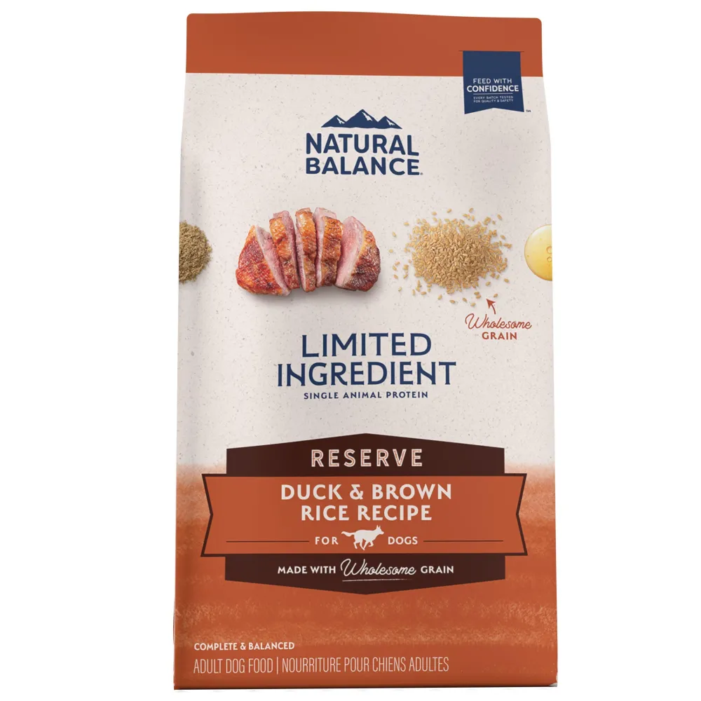 New Limited Ingredient Diet Duck & Brown Rice Dog Food Food Dry, Wet, Freeze Dried, Etc.