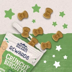 New Peanut Butter Crunchy Biscuits Dog Treats Treats Treats & Chews