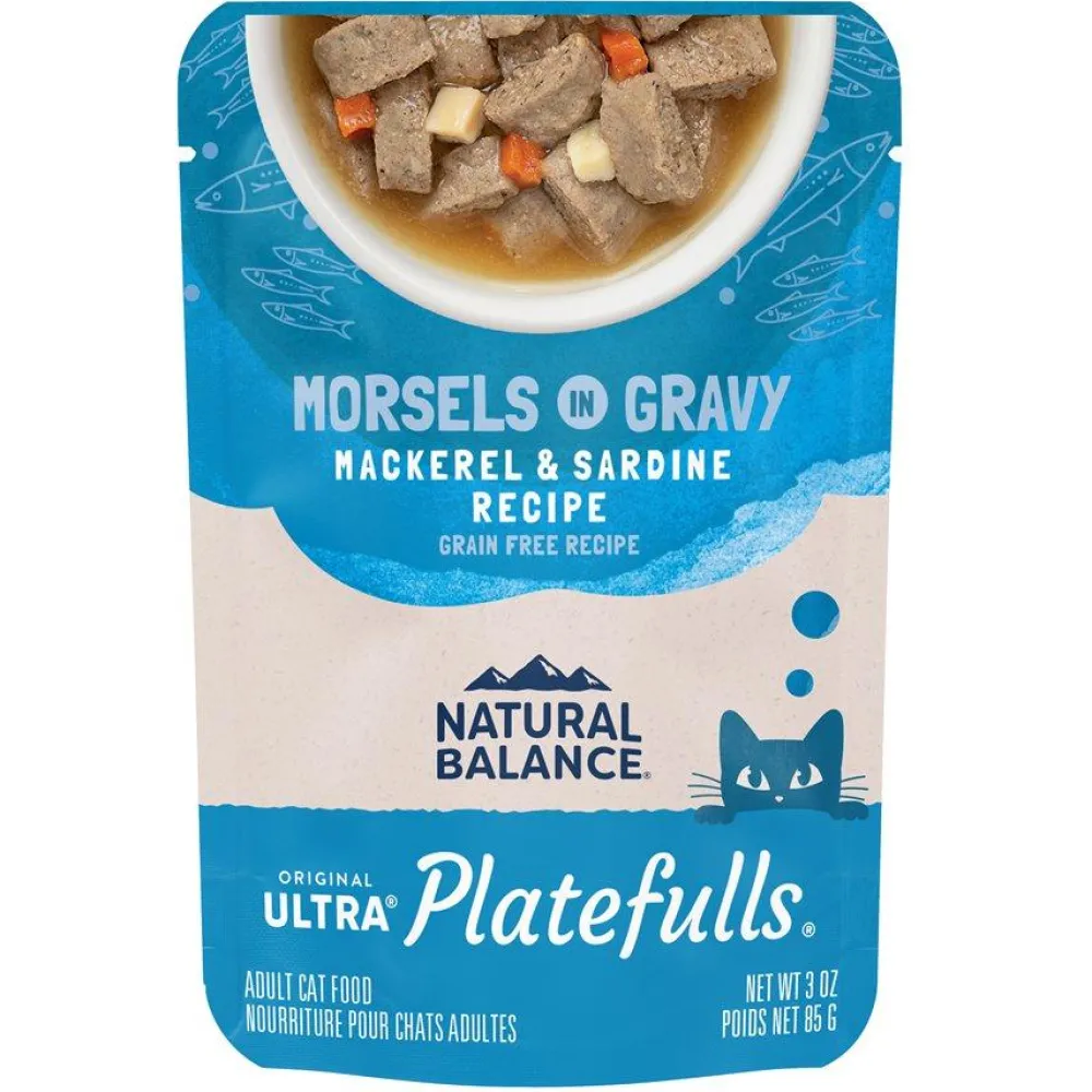 Best Platefulls Mackerel & Sardine Wet Cat Food Wet Food Cans, Pouches, Tetra Paks, Etc.